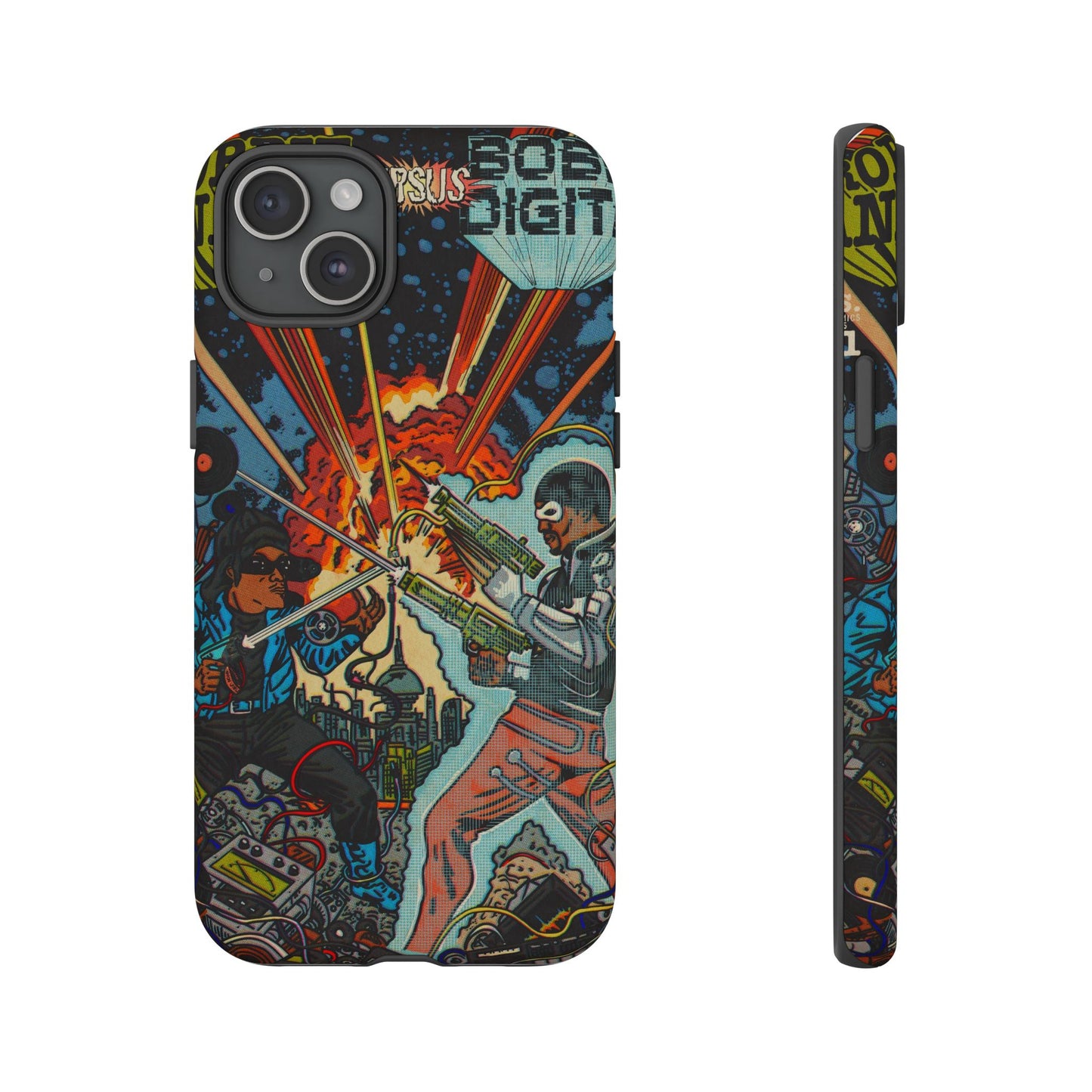 Analog vs. Digital - Tough Phone Cases