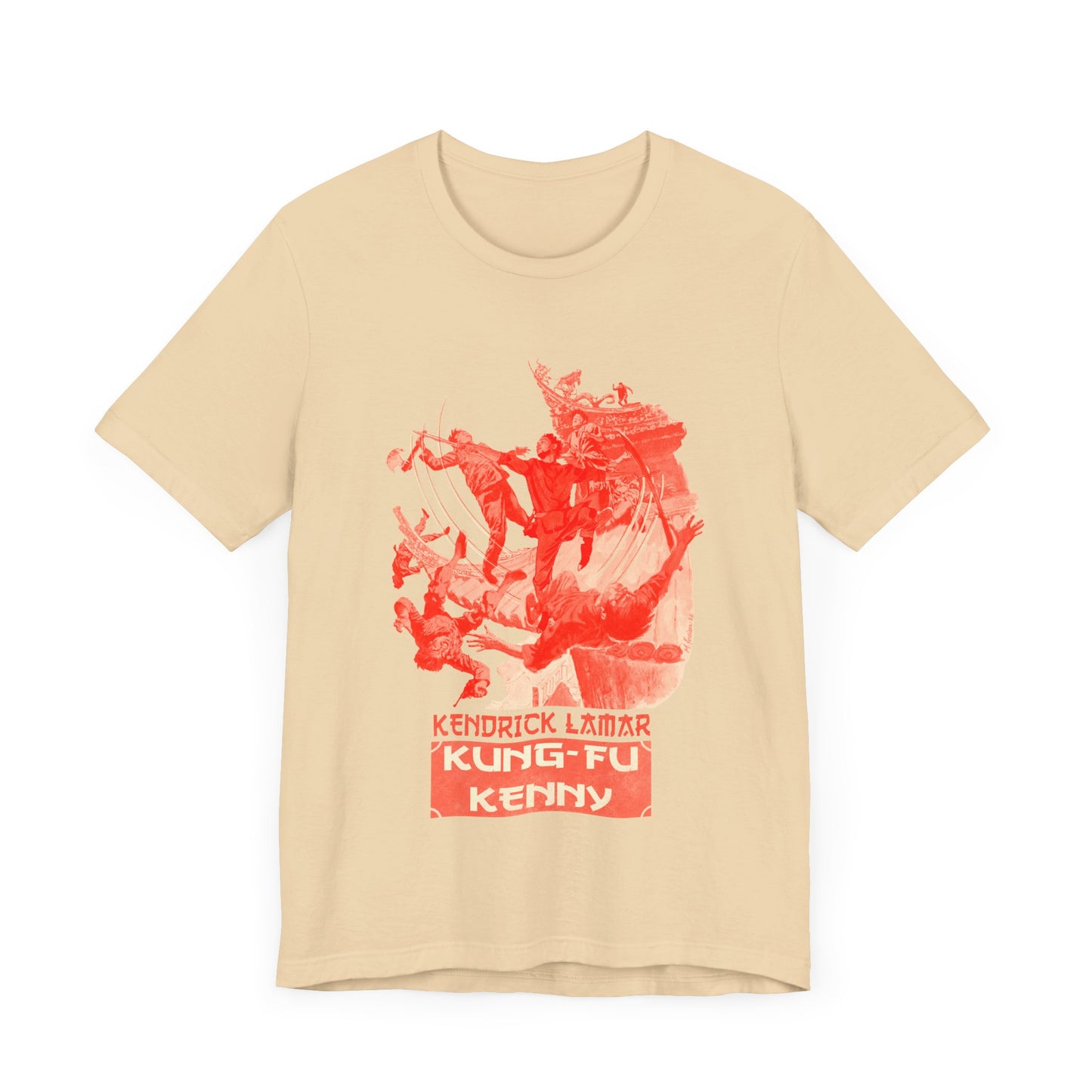 Kendrick Lamar - Kung Fu Kenny - Unisex Jersey Short Sleeve Tee