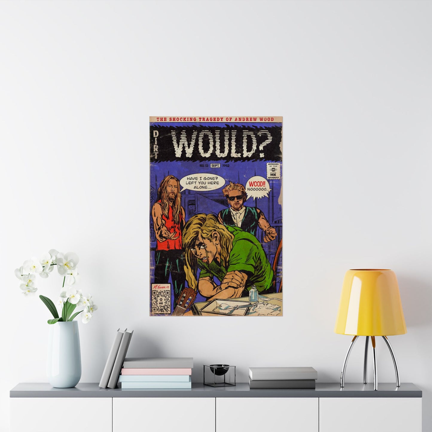 Alice In Chains - Would? - Vertical Matte Poster