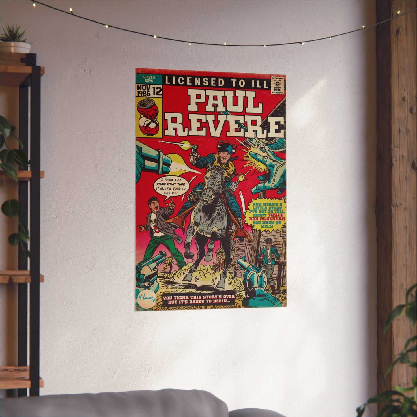Beastie Boys - Paul Revere - Matte Vertical Posters