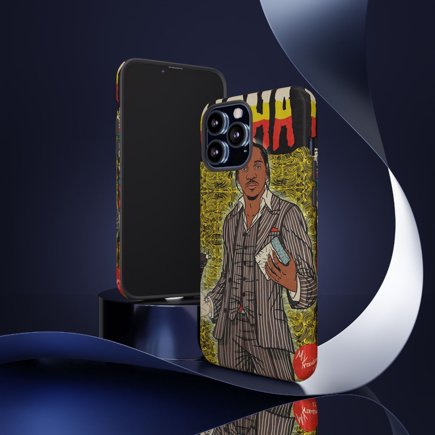 Pusha T - Comic Book Art - Tough Phone Cases