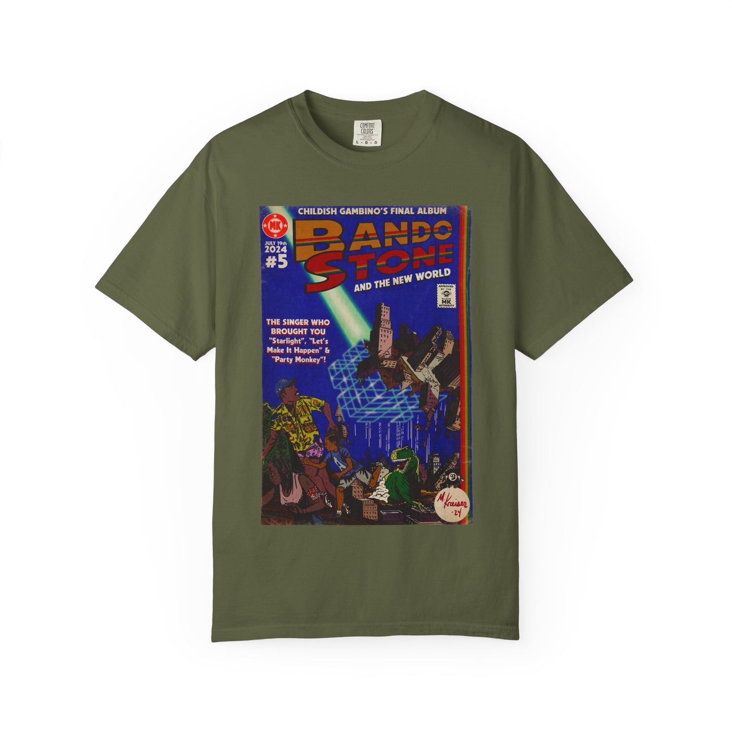 Childish Gambino- Bando Stone - Unisex Comfort Colors T-shirt
