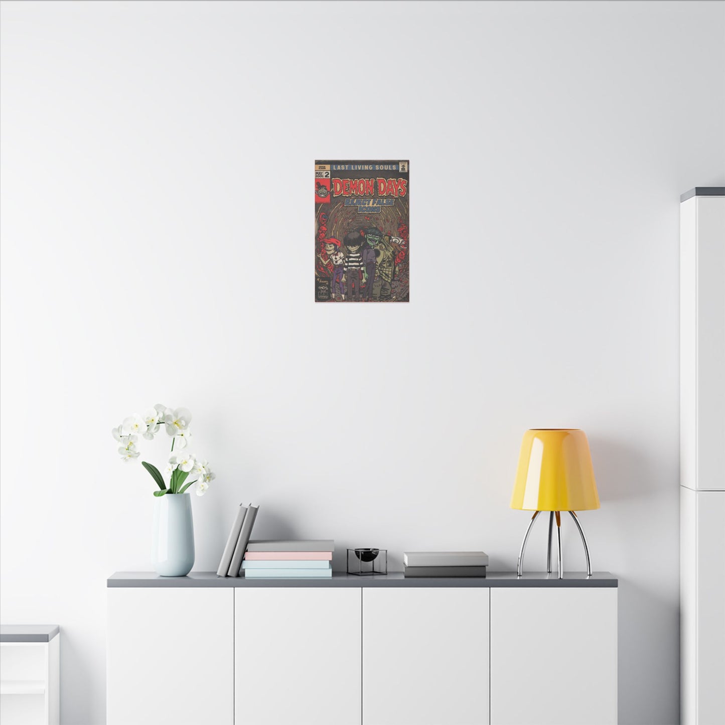 Demon Days - Matte Canvas, Stretched, 0.75" (Multi-Size)