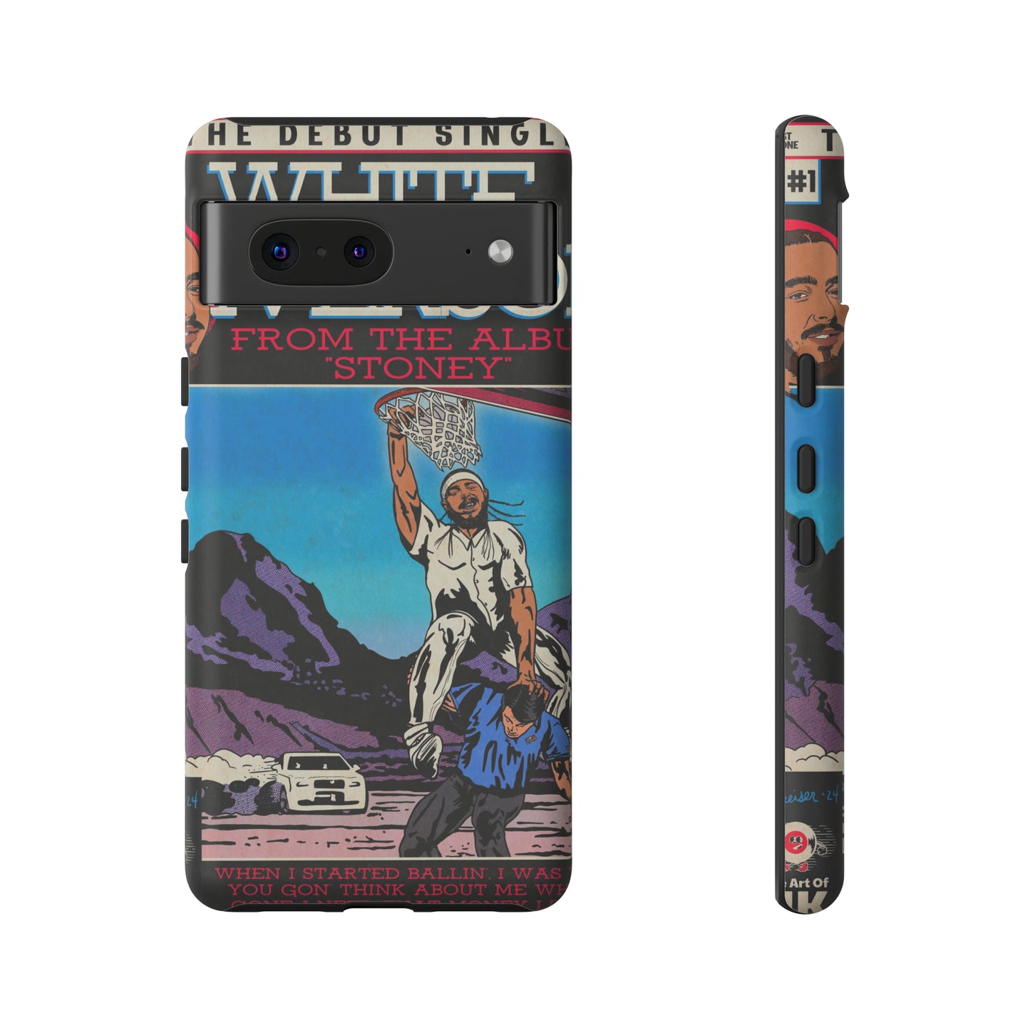 Post Malone - White Iverson - Tough Phone Cases