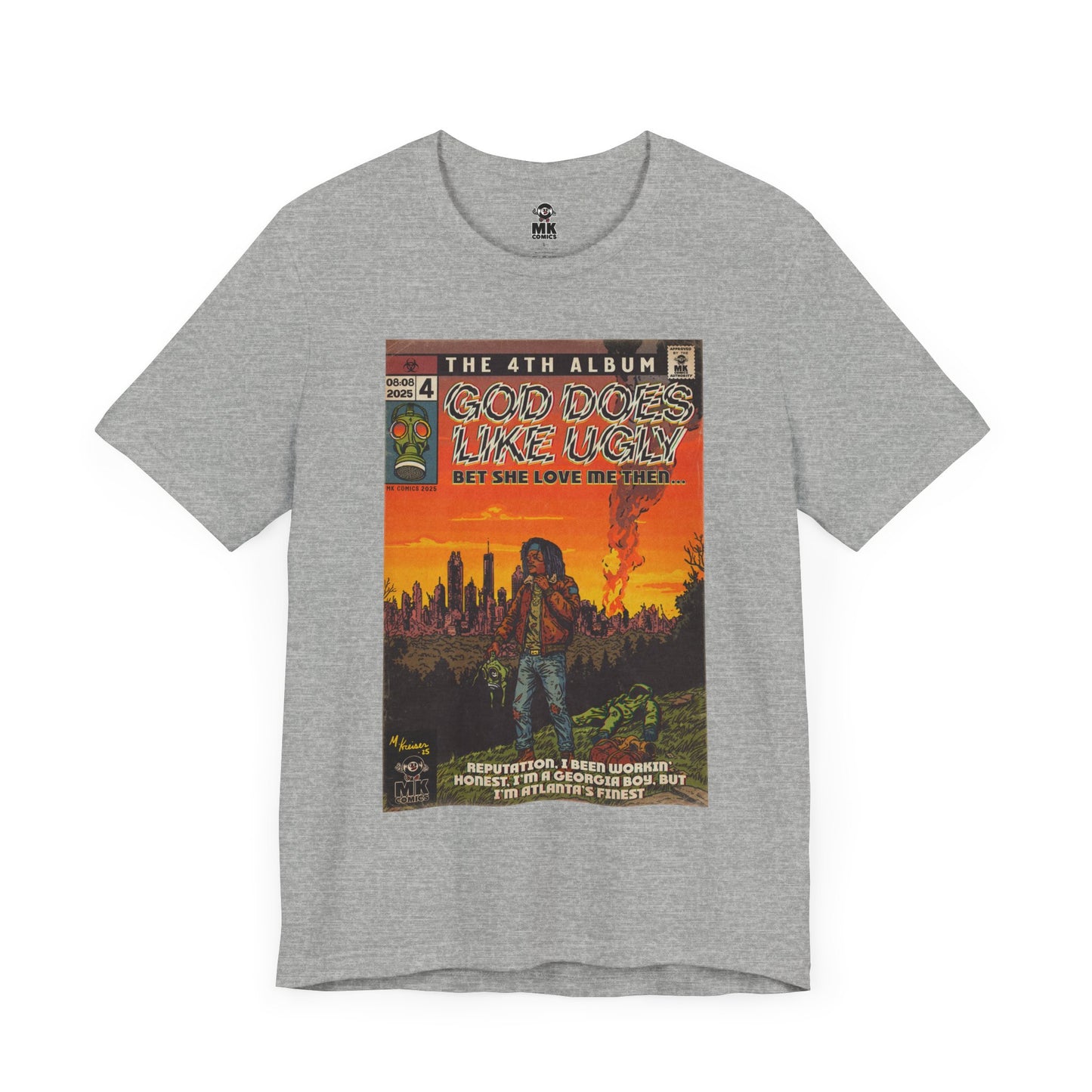 God Does Like Ugly - Unisex Jersey Short Sleeve Tee