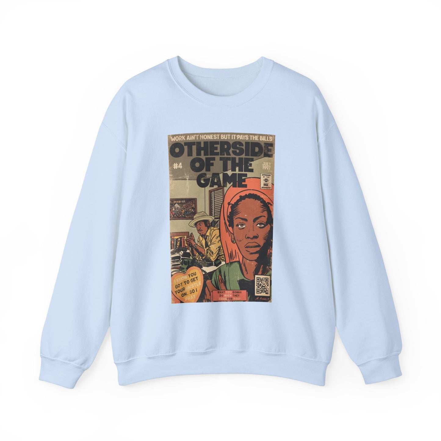 Erykah Badu - Otherside of the Game - Unisex Heavy Blend™ Crewneck Sweatshirt