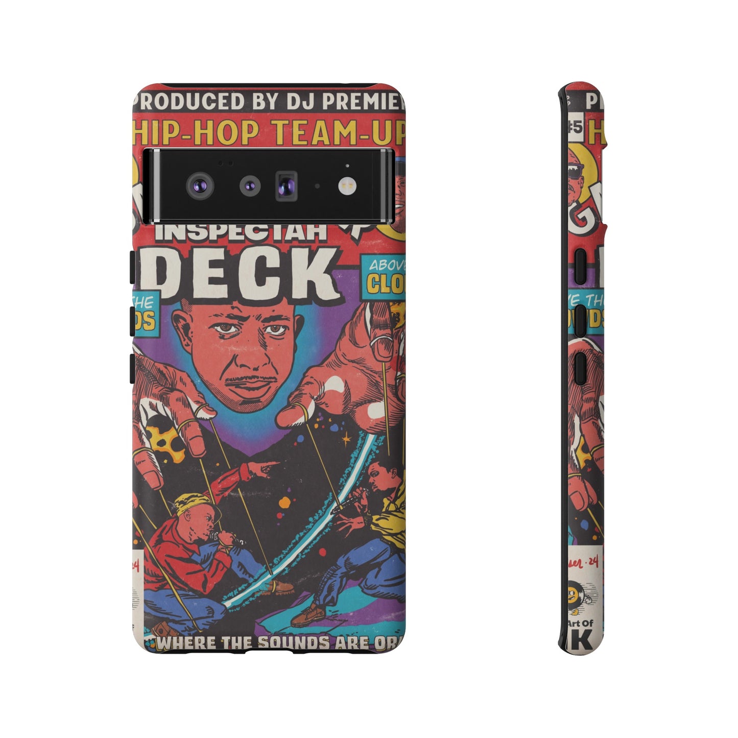 Gang Starr & Inspectah Deck - Above The Clouds - Tough Phone Cases
