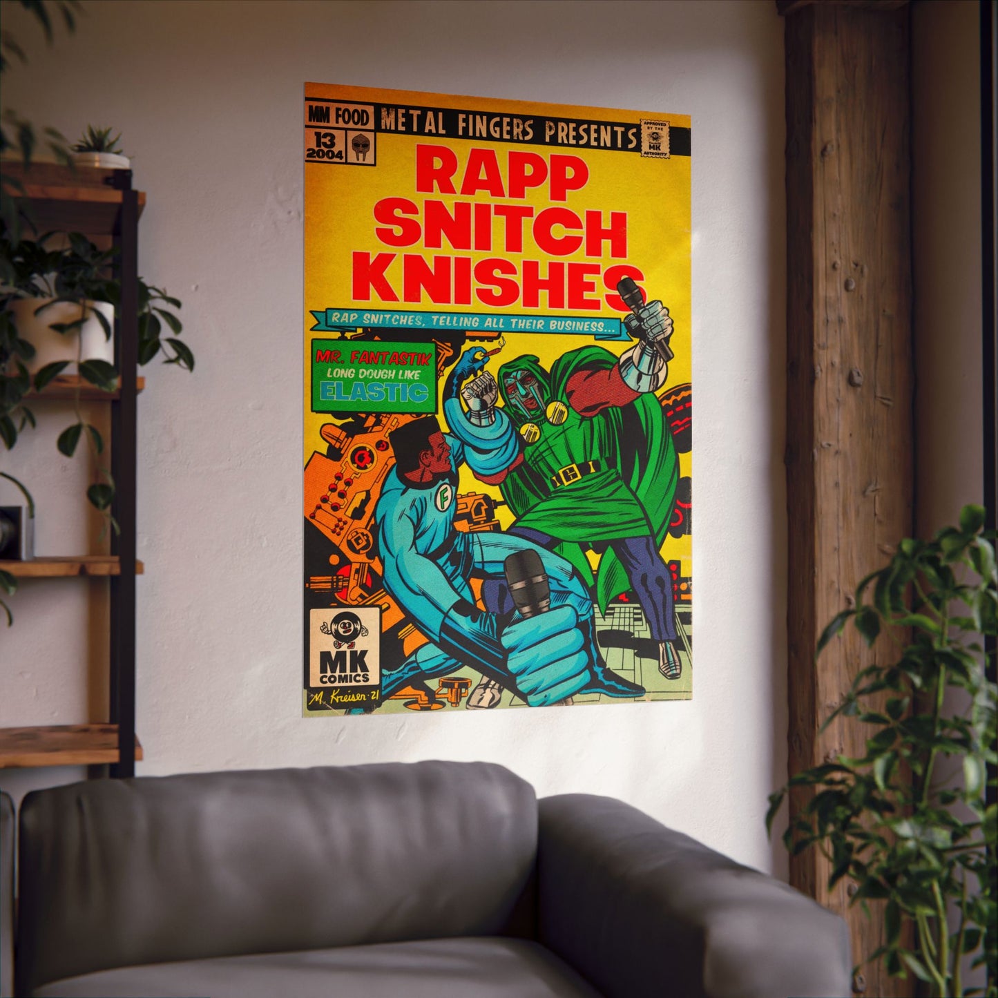 Rapp Snitch Knishes - Vertical Matte Poster