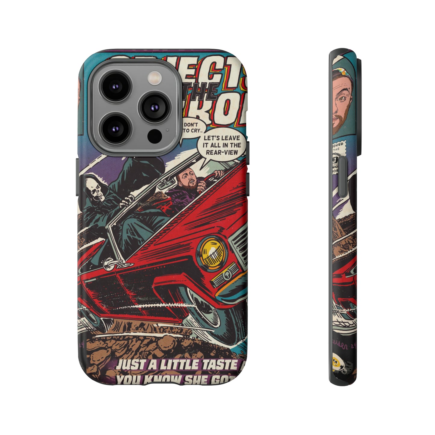 Objects in the Mirror - Tough Phone Cases