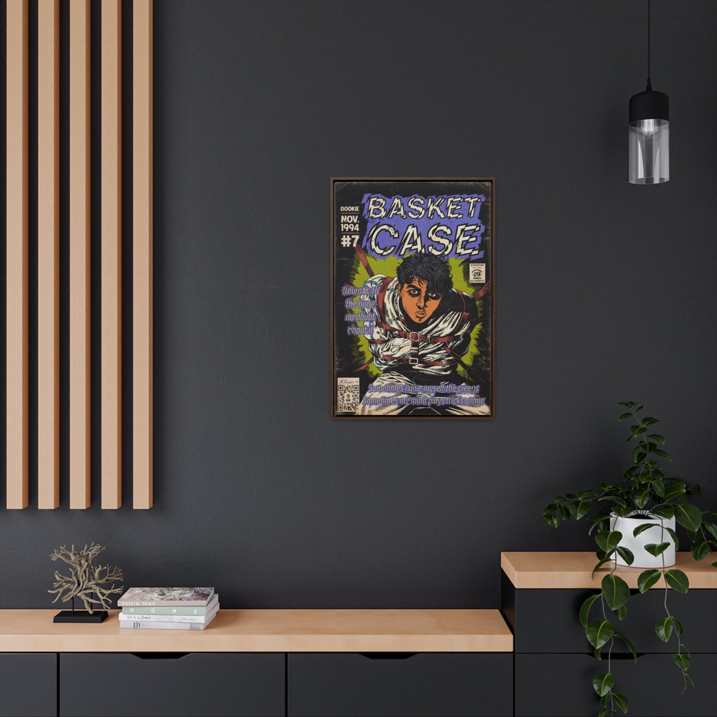 Green Day - Basket Case - Gallery Canvas Wraps, Vertical Frame