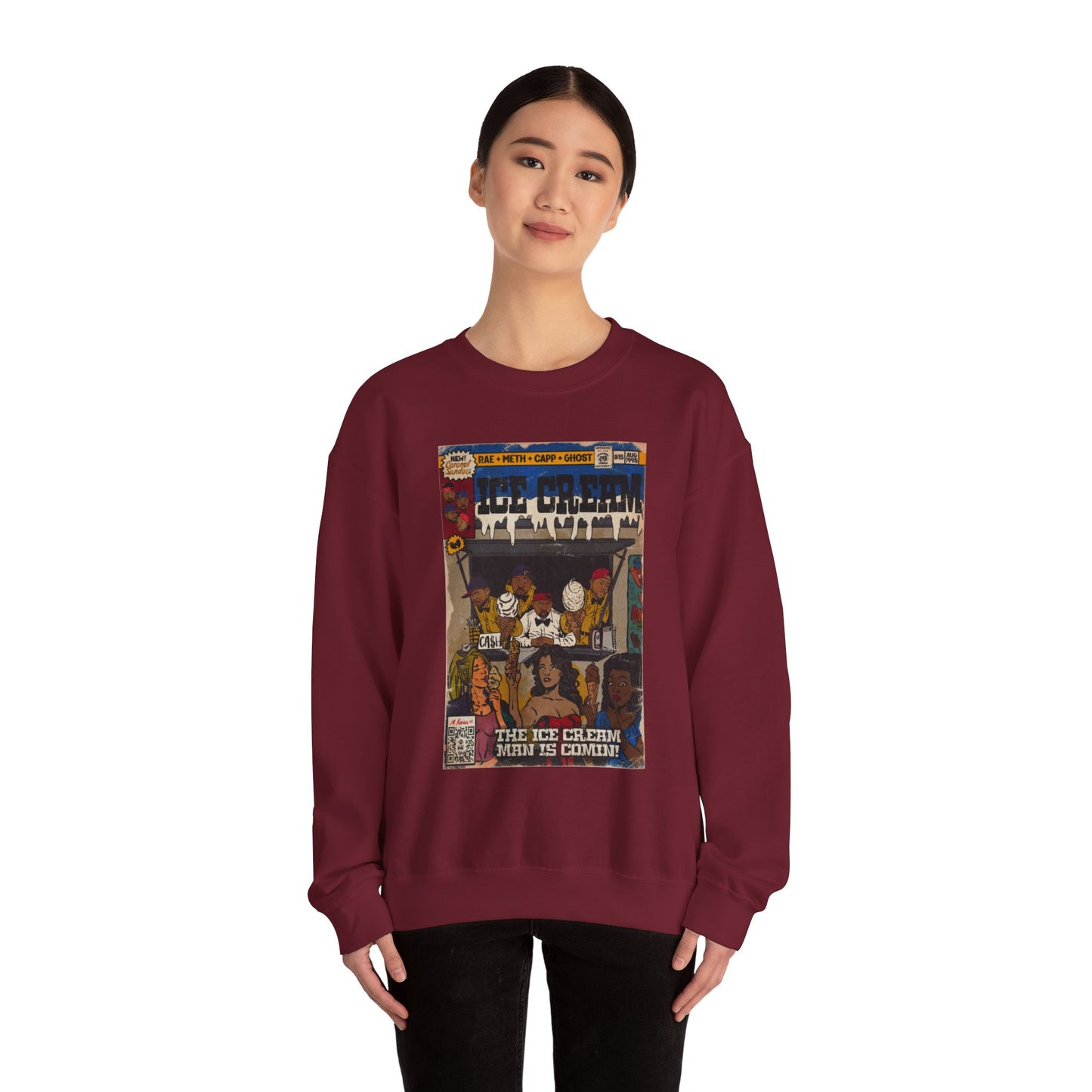 Raekwon- Ice Cream - Unisex Heavy Blend™ Crewneck Sweatshirt