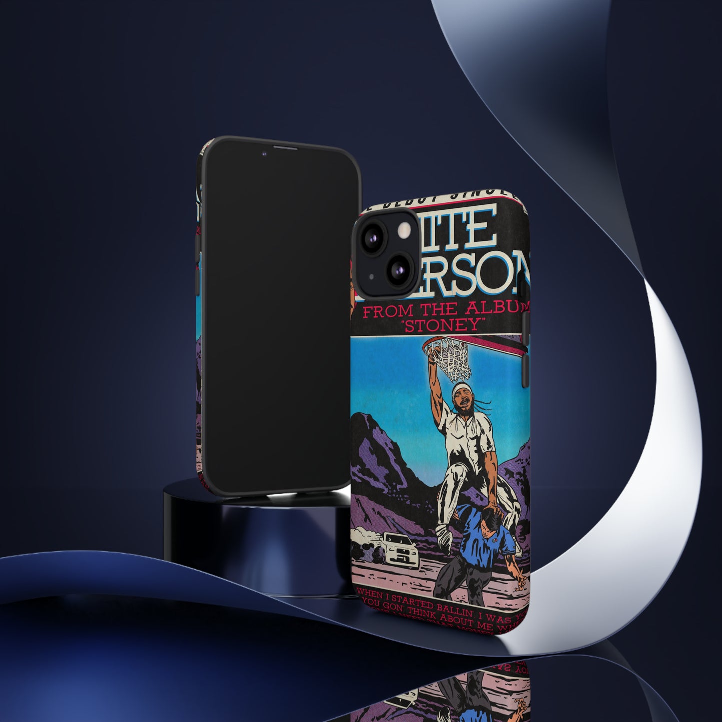 Post Malone - White Iverson - Tough Phone Cases