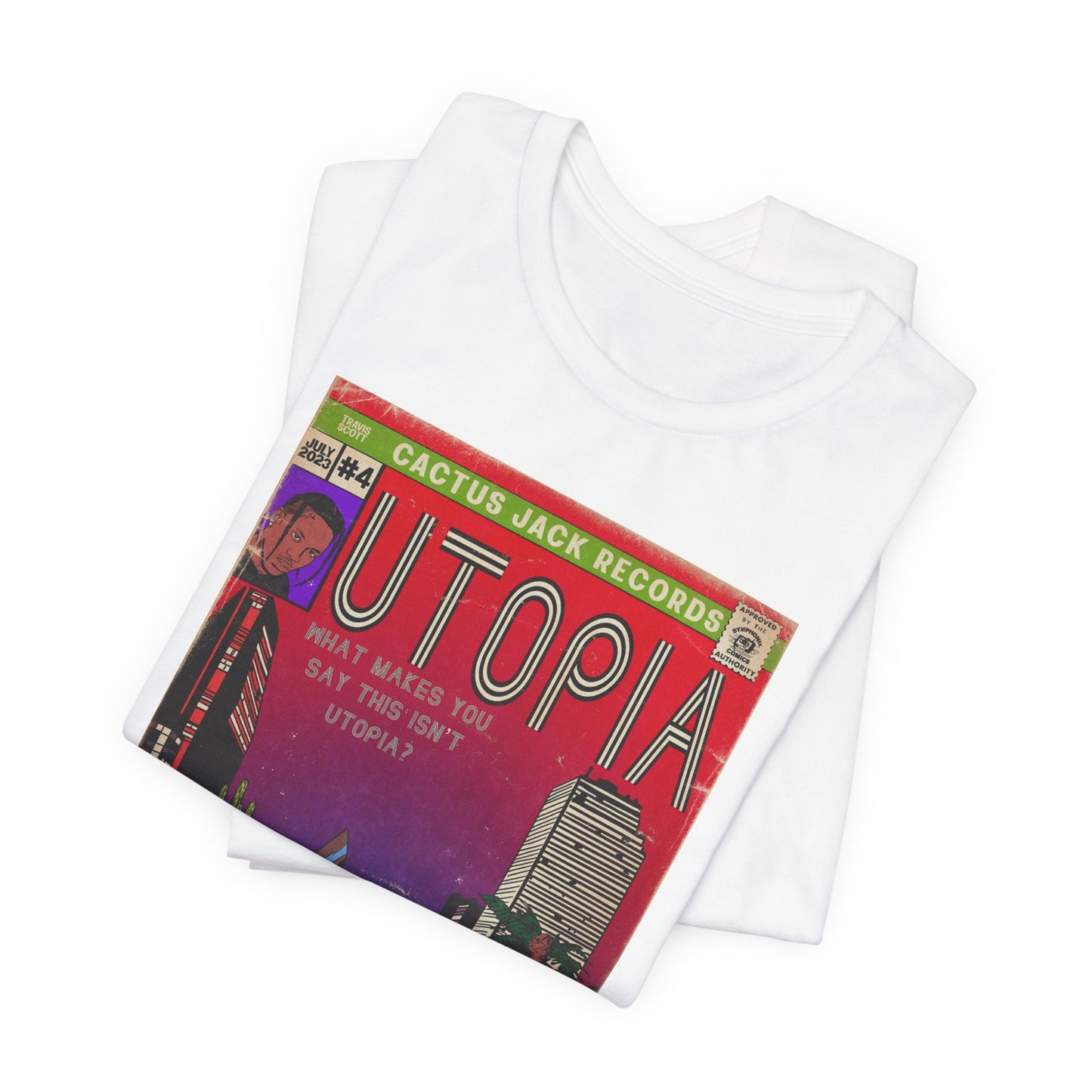 Travis Scott - Utopia - Unisex Jersey Short Sleeve Tee