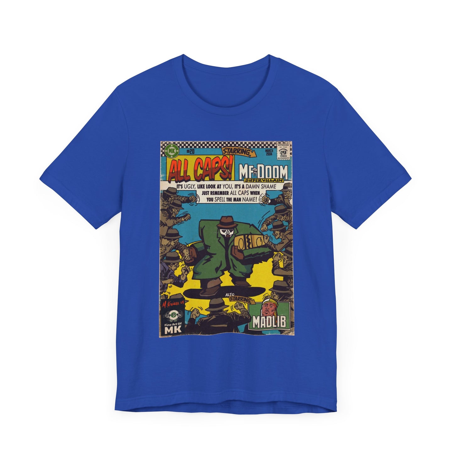 DOOM - All Caps - Unisex Jersey Short Sleeve Tee