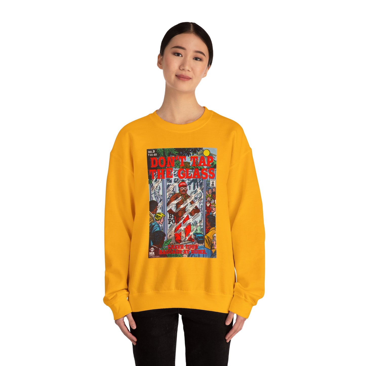 Don't Tap The Glass - Unisex Heavy Blend™ Crewneck Sweatshirt