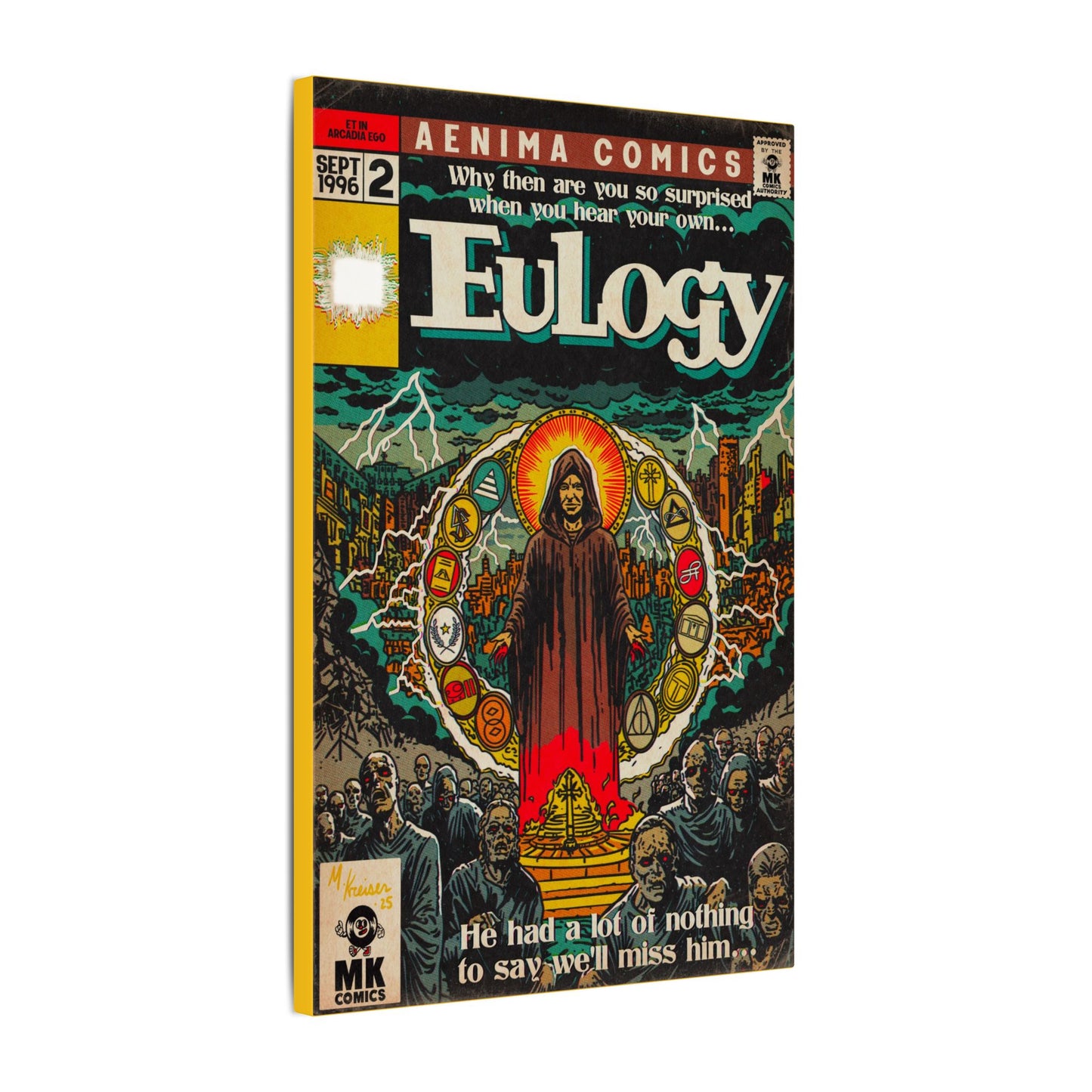 Eulogy - Matte Canvas, Stretched, 0.75" (Multi-Size)