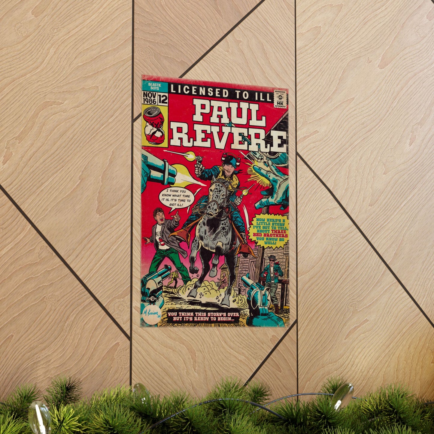 Beastie Boys - Paul Revere - Matte Vertical Posters