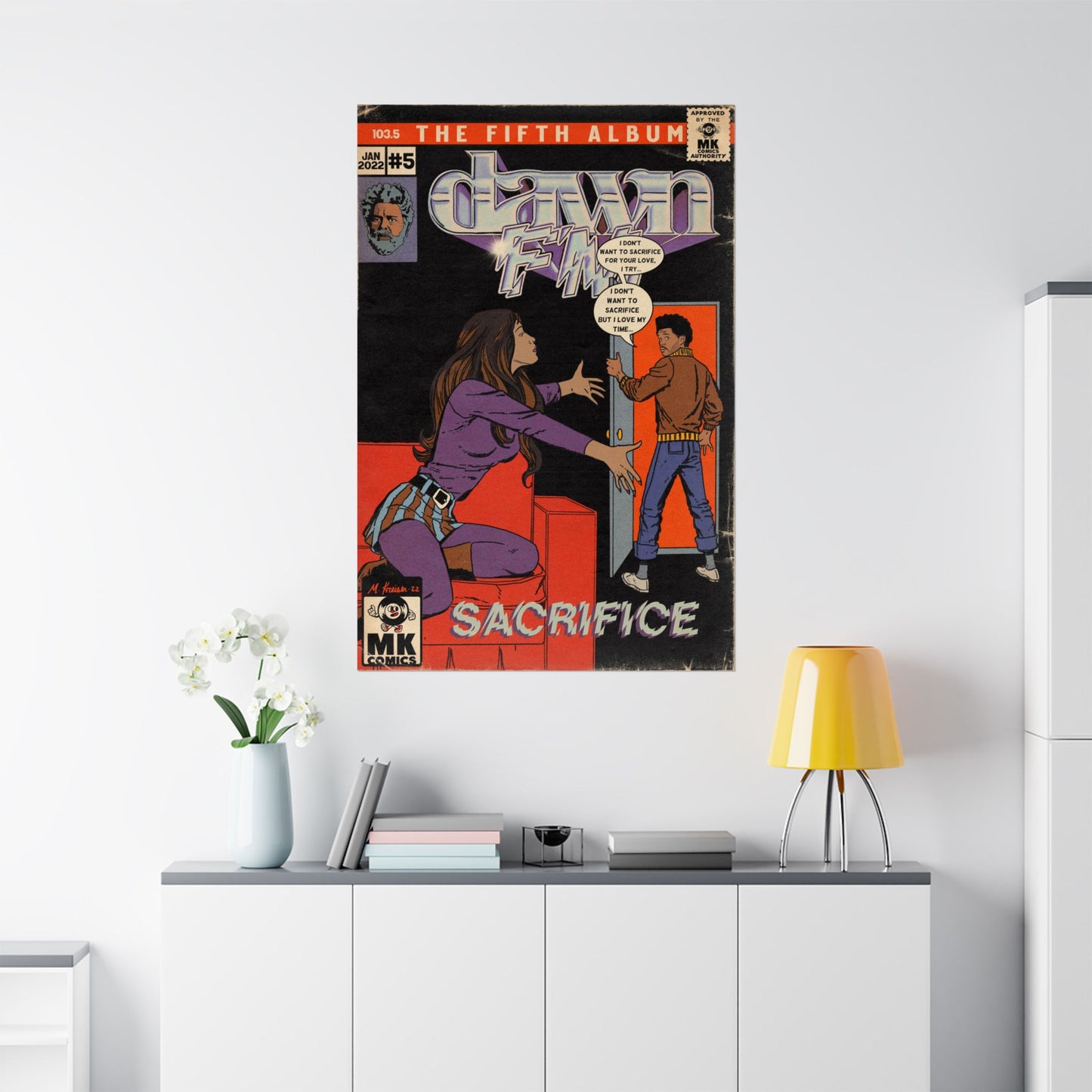 Sacrifice - Matte Vertical Posters