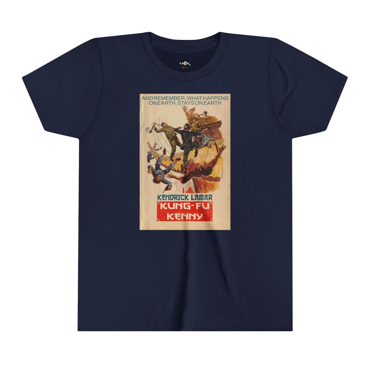 KIDS - Kendrick Lamar- Kung Fu Kenny - Youth Short Sleeve Tee