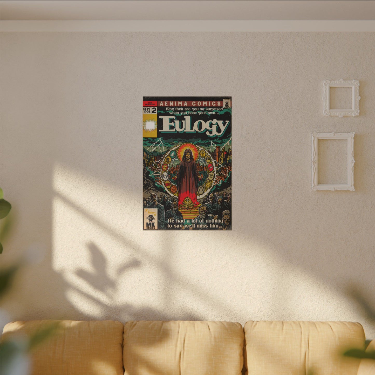 Eulogy - Matte Canvas, Stretched, 0.75" (Multi-Size)