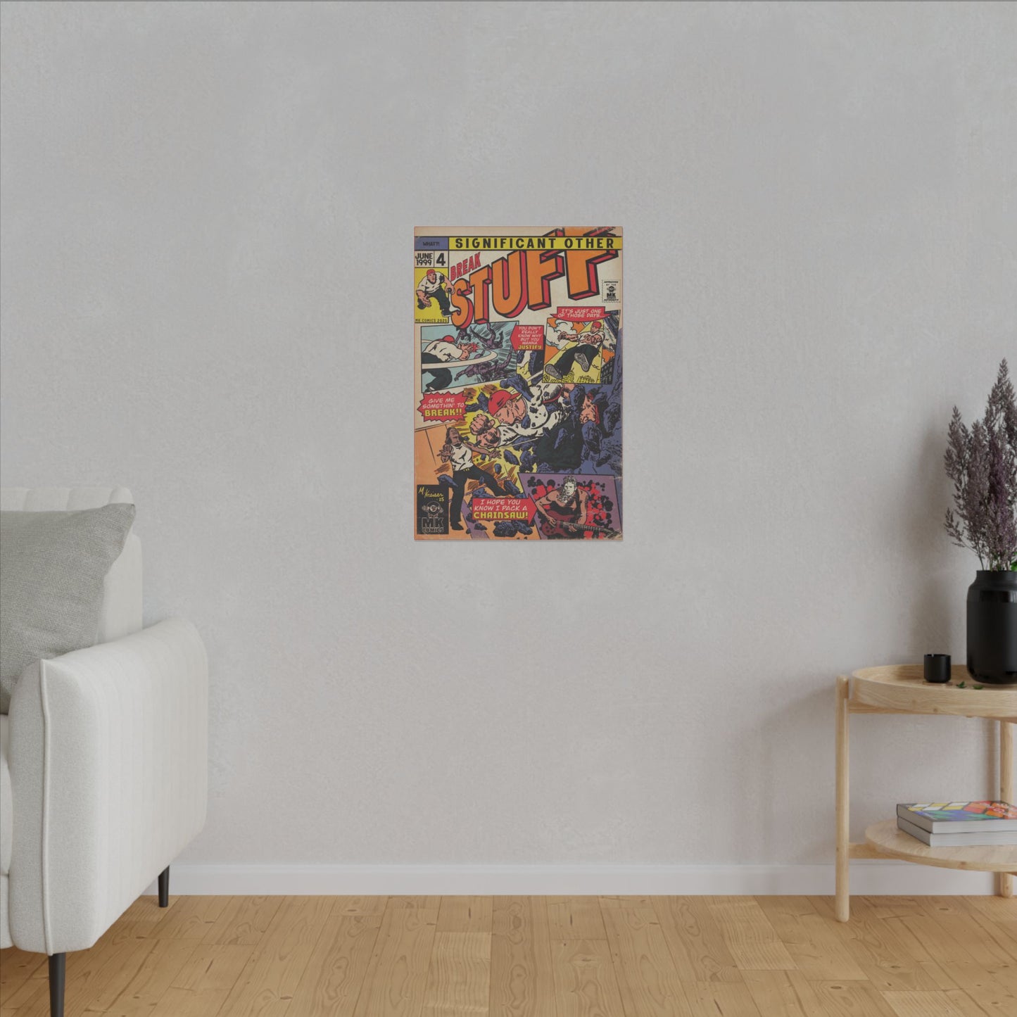 Break Stuff - Matte Canvas, Stretched, 0.75" (Multi-Size)