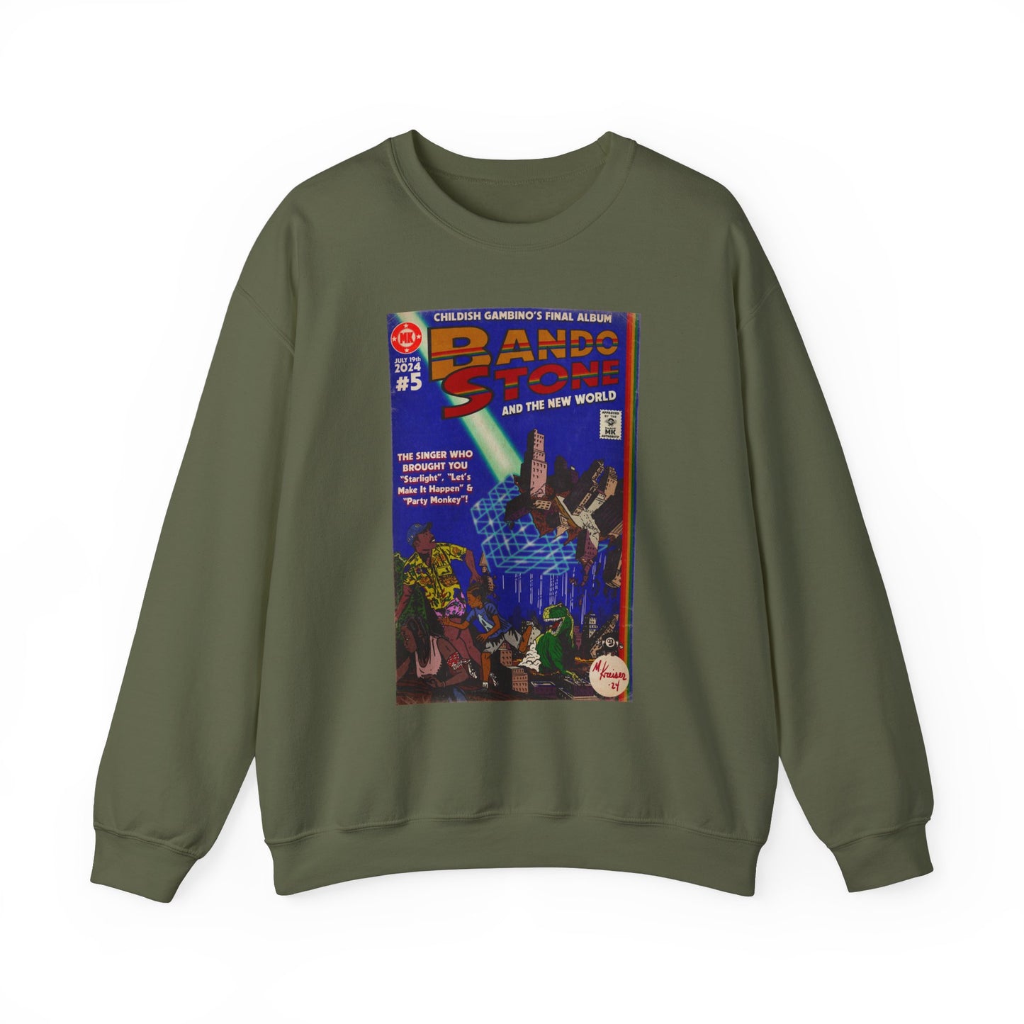 Bando Stone - Unisex Heavy Blend™ Crewneck Sweatshirt