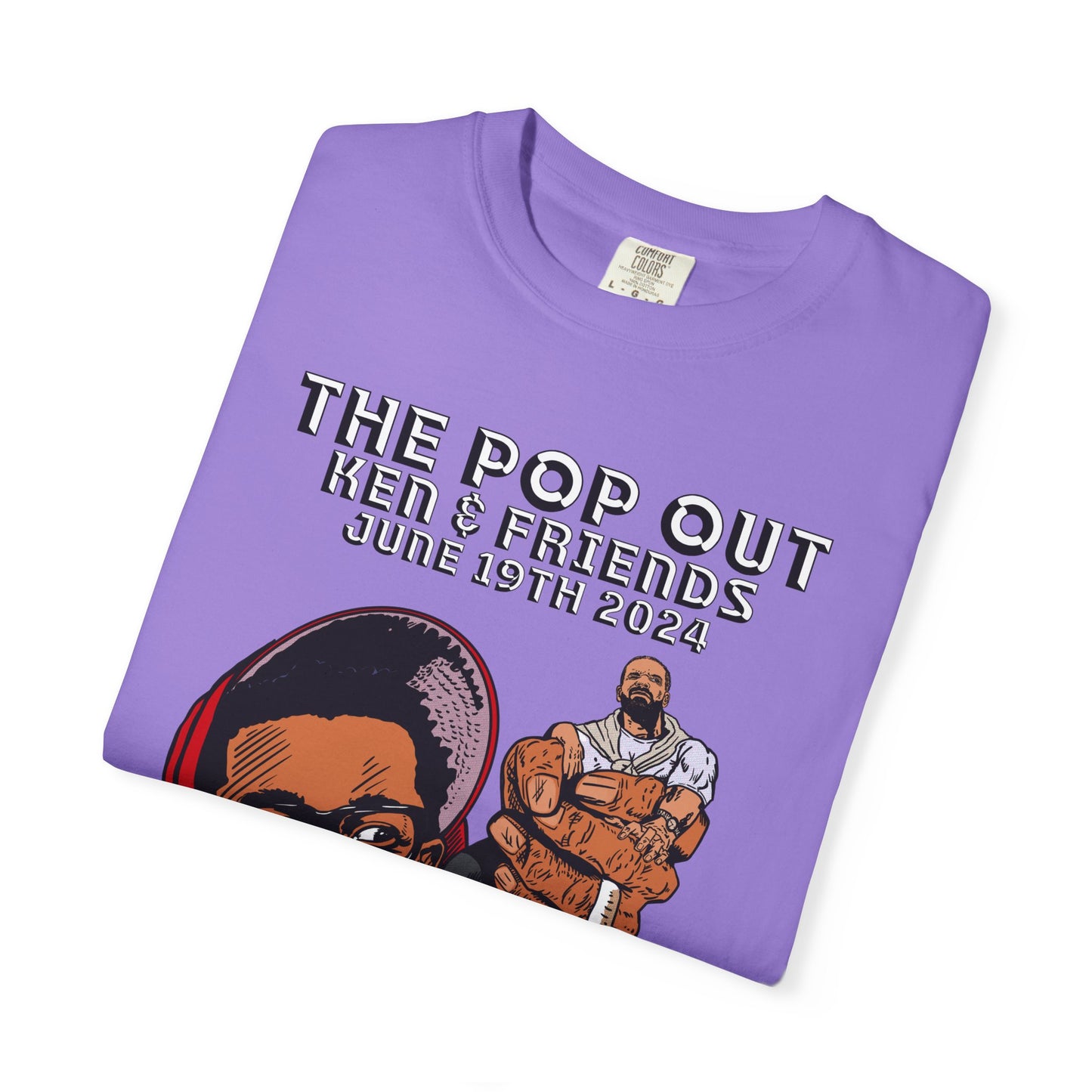 Kendrick Lamar - The Pop Out - Unisex Comfort Colors T-shirt