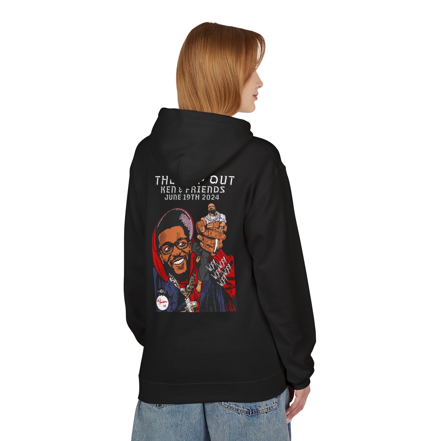 Kendrick Lamar - The Pop Out - Unisex Midweight Softstyle Fleece Hoodie
