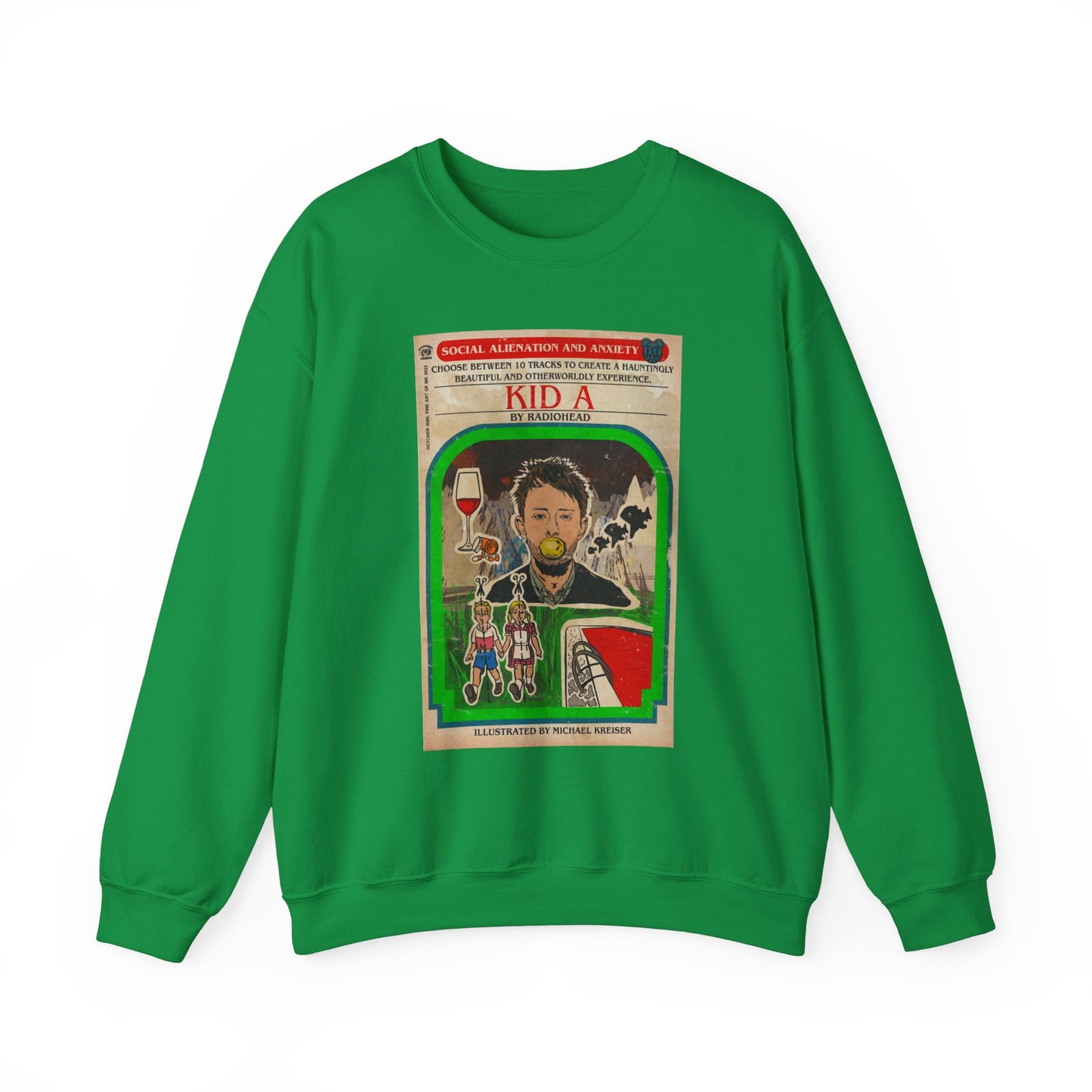 Kid A - Unisex Heavy Blend™ Crewneck Sweatshirt