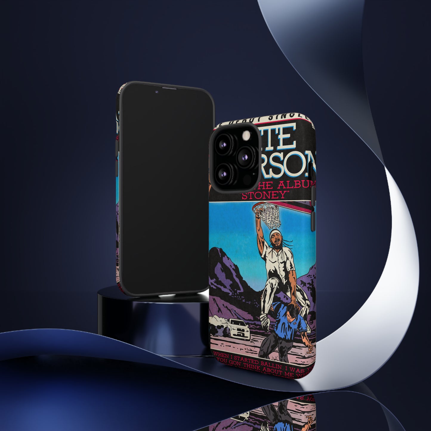 Post Malone - White Iverson - Tough Phone Cases