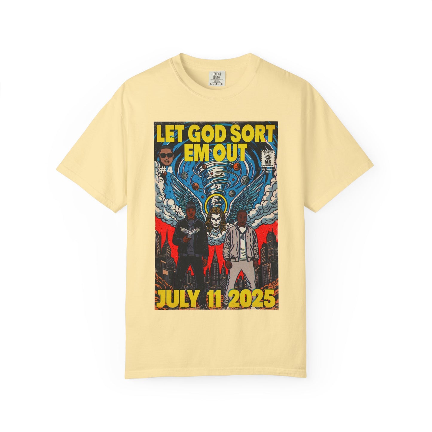 Let God Sort Em Out - Unisex Comfort Colors T-shirt