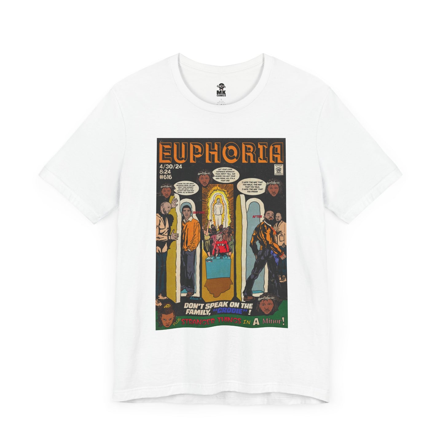 Kendrick Lamar - Euphoria - Unisex Jersey Short Sleeve Tee