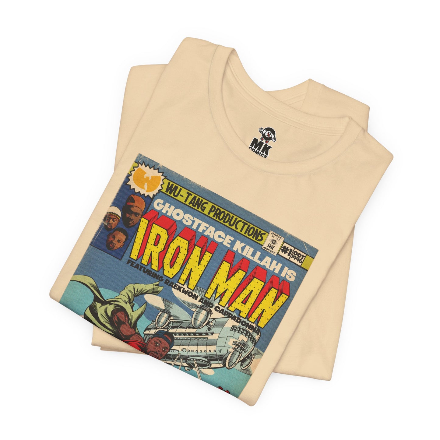 Ghostface - Iron Man - Unisex Jersey Short Sleeve Tee
