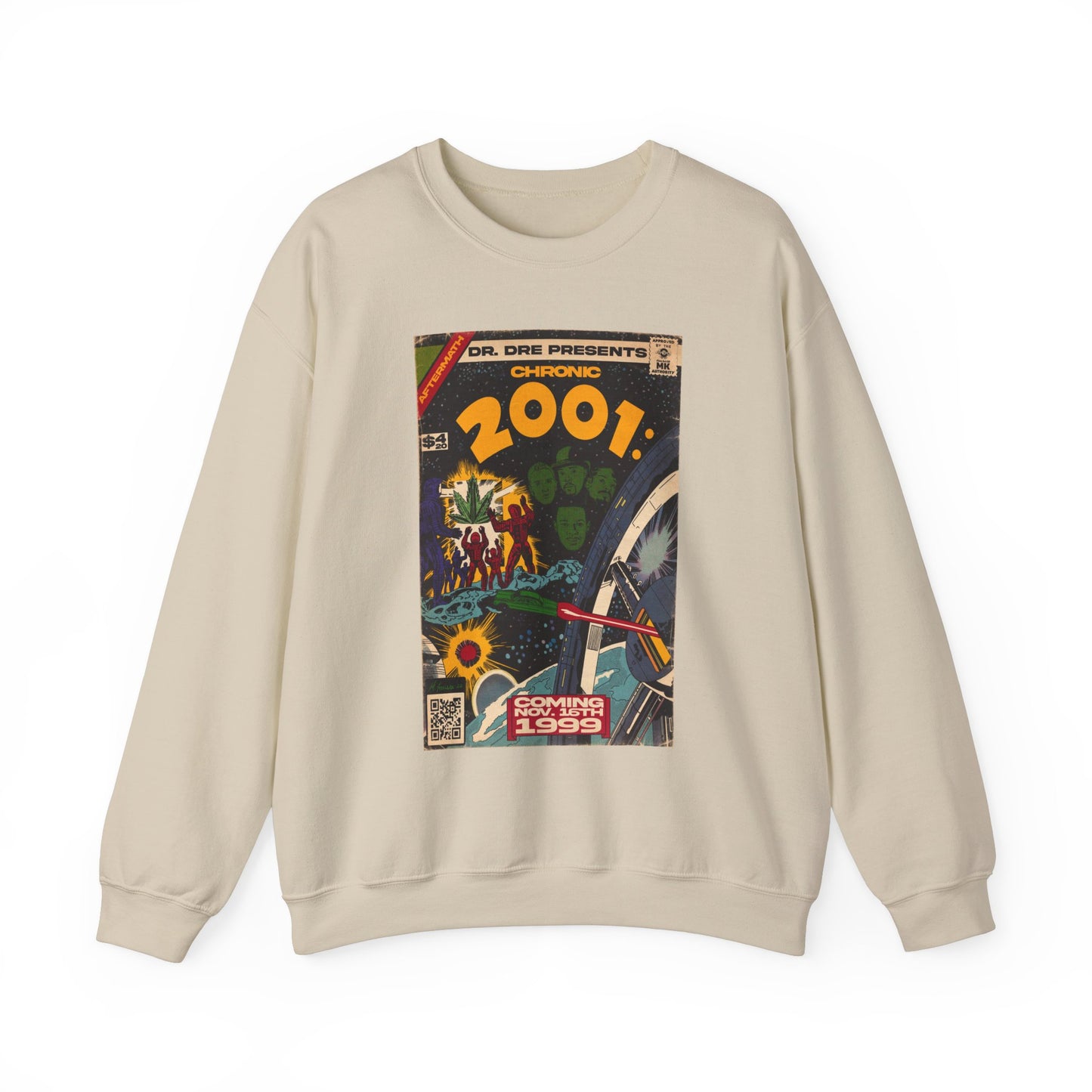 Dr. Dre - Chronic 2001 - Eminem, Snoop, Nate Dogg - Unisex Heavy Blend™ Crewneck Sweatshirt
