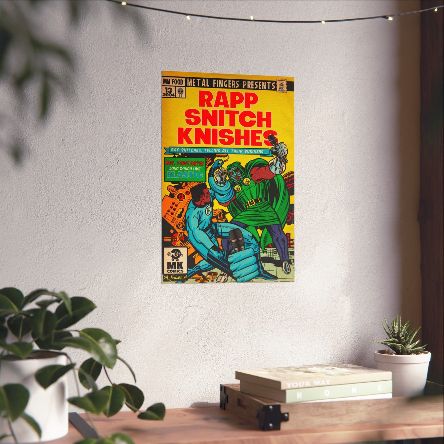 Rapp Snitch Knishes - Vertical Matte Poster