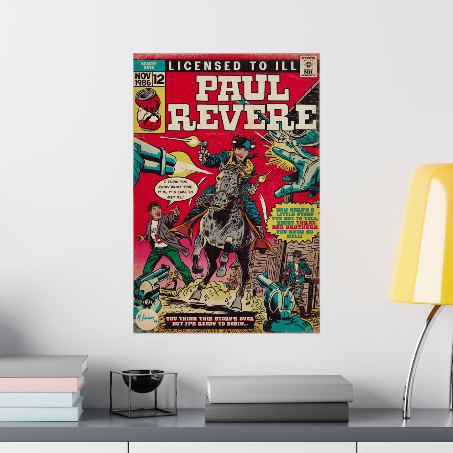 Beastie Boys - Paul Revere - Matte Vertical Posters