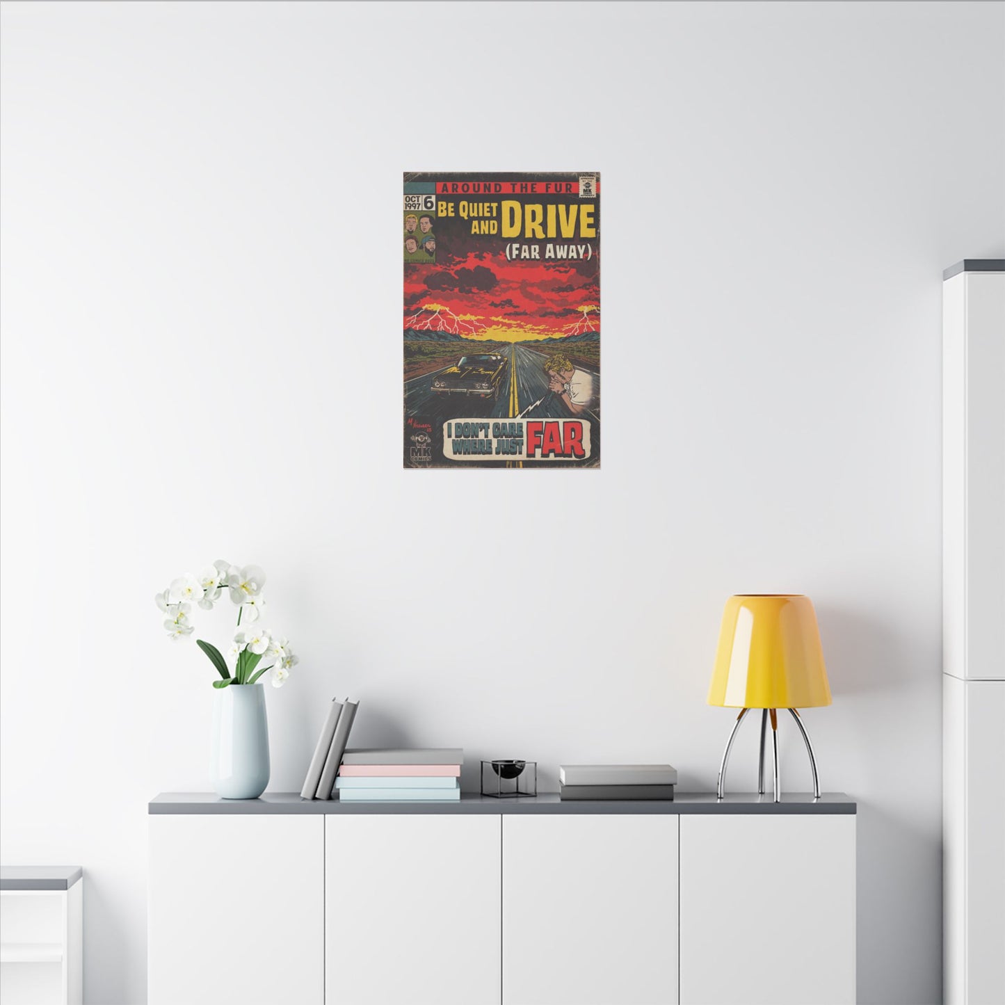 Be Quiet and Drive - Matte Canvas, Stretched, 0.75" (Multi-Size)