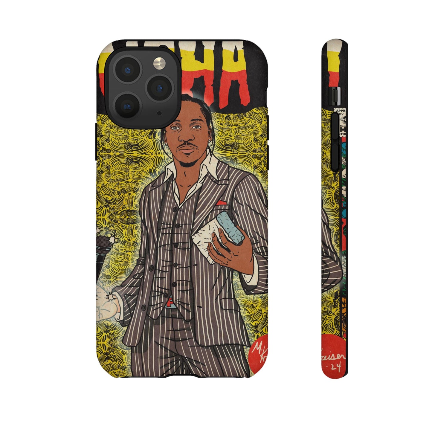 Pusha T - Comic Book Art - Tough Phone Cases