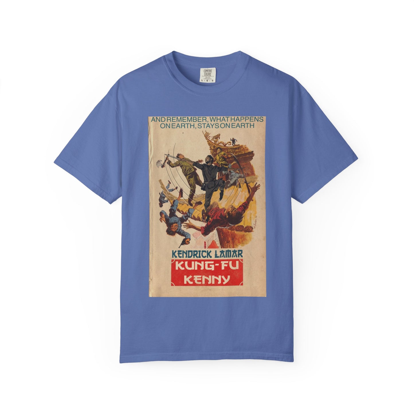 Kendrick Lamar - Kung Fu Kenny - Unisex Comfort Colors T-shirt
