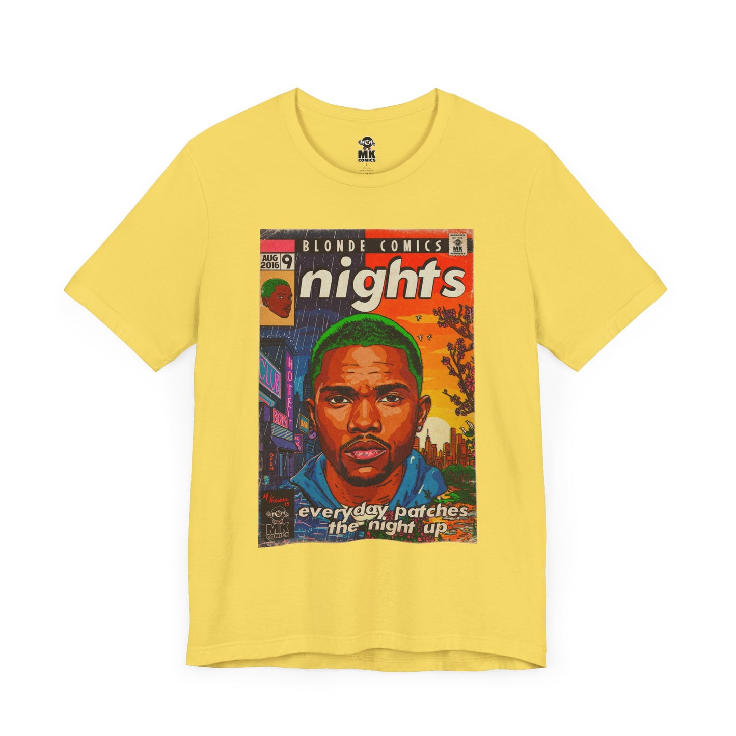 Frank Ocean -Nights - Unisex Jersey Short Sleeve Tee