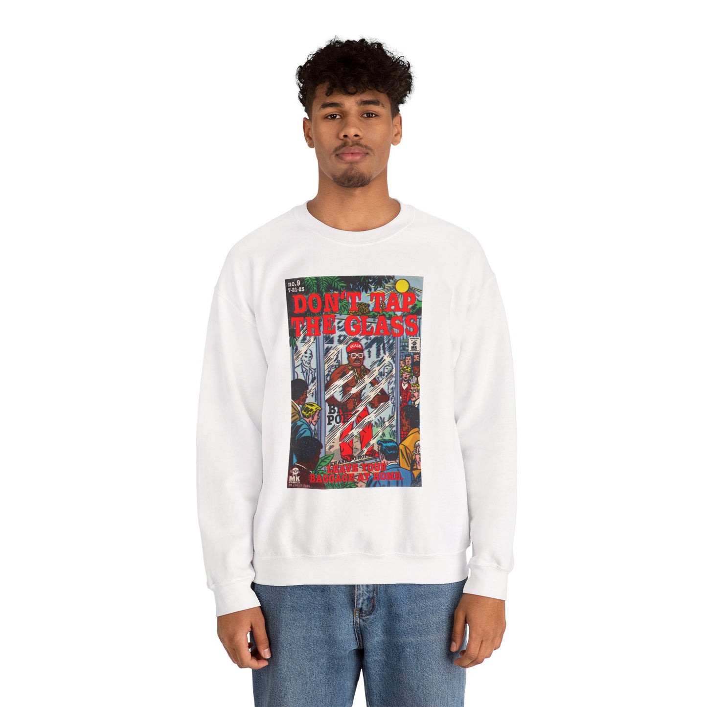 Don't Tap The Glass - Unisex Heavy Blend™ Crewneck Sweatshirt