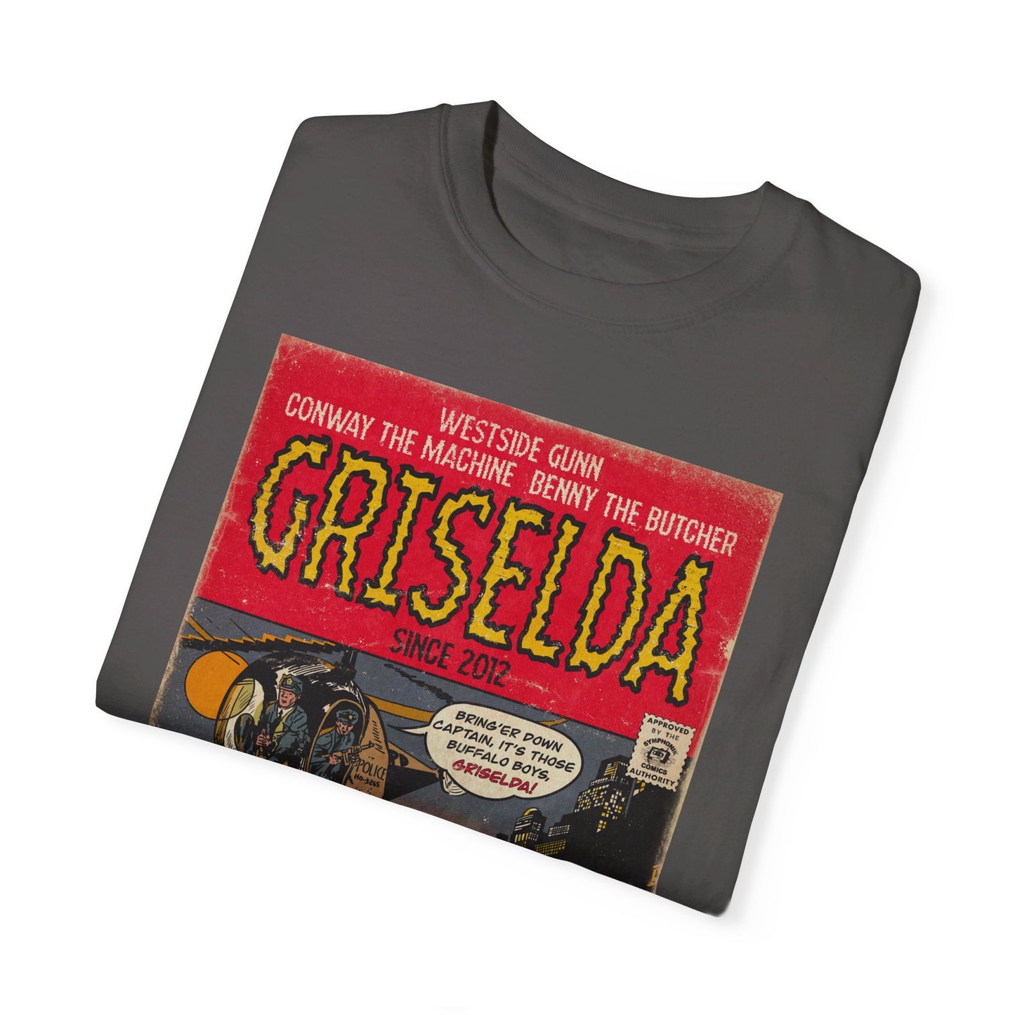 Griselda - Comic Book Art - Unisex Garment-Dyed T-shirt