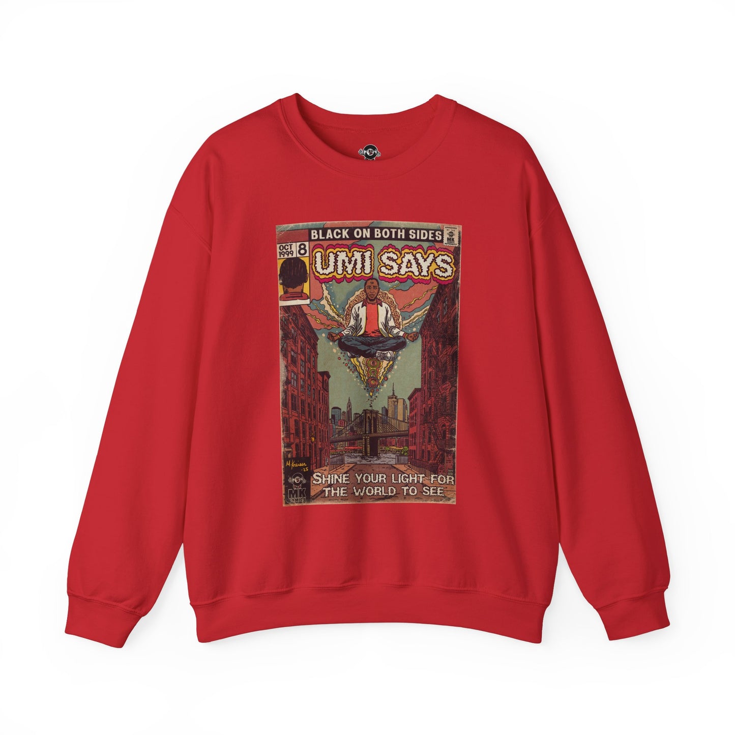 Mos - Umi Says - Unisex Heavy Blend™ Crewneck Sweatshirt