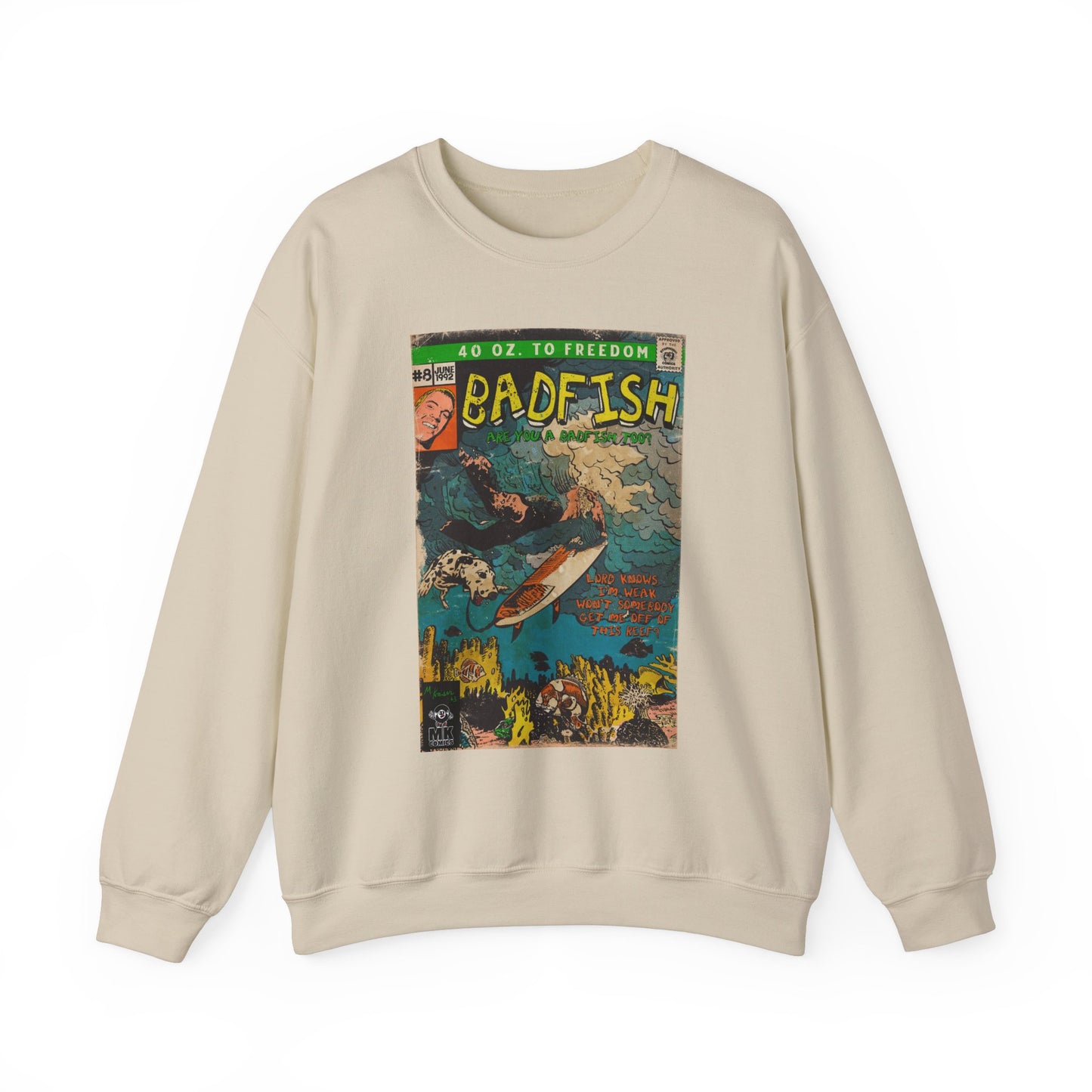 Badfish - Unisex Heavy Blend™ Crewneck Sweatshirt