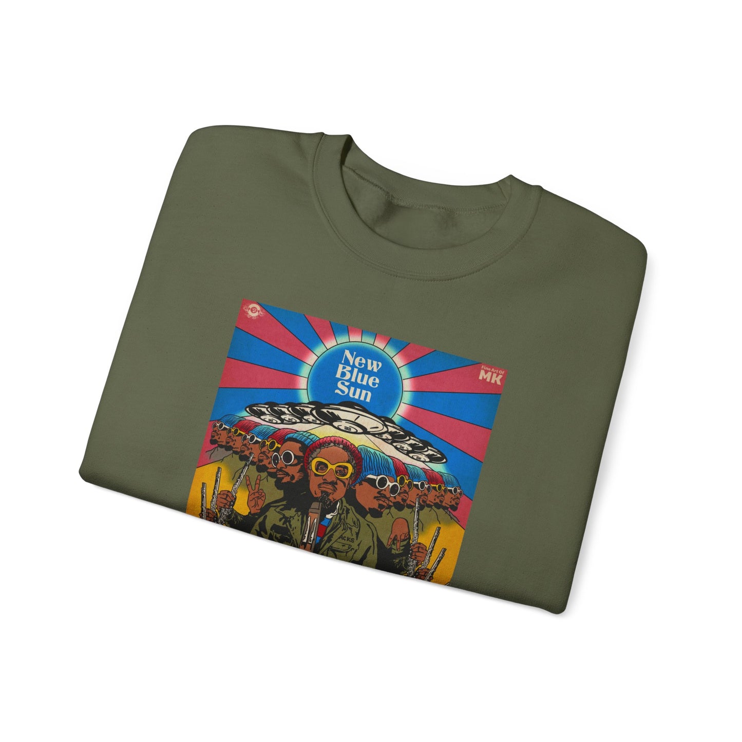 Andre 3000 - New Blue Sun - Unisex Heavy Blend™ Crewneck Sweatshirt