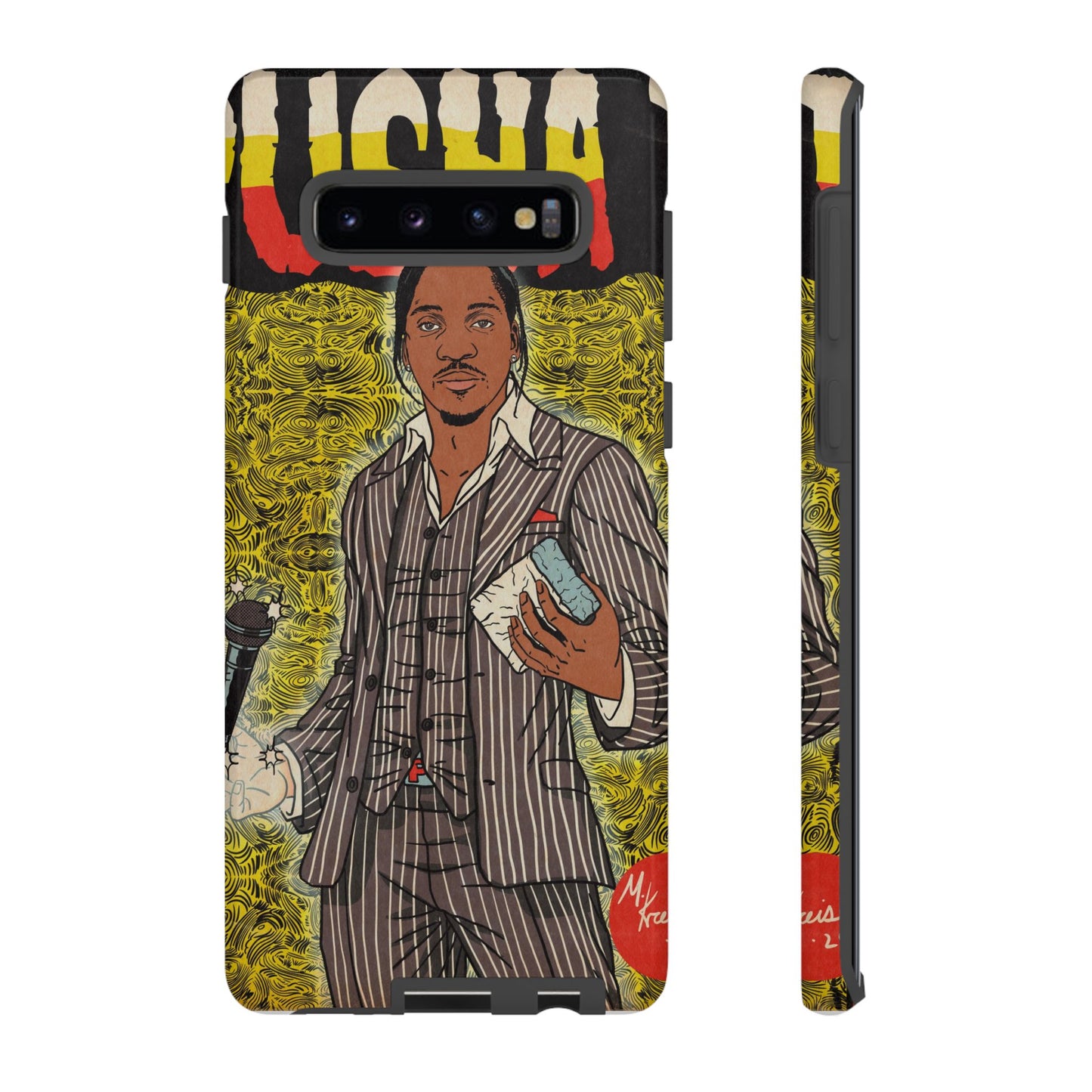 Pusha T - Comic Book Art - Tough Phone Cases
