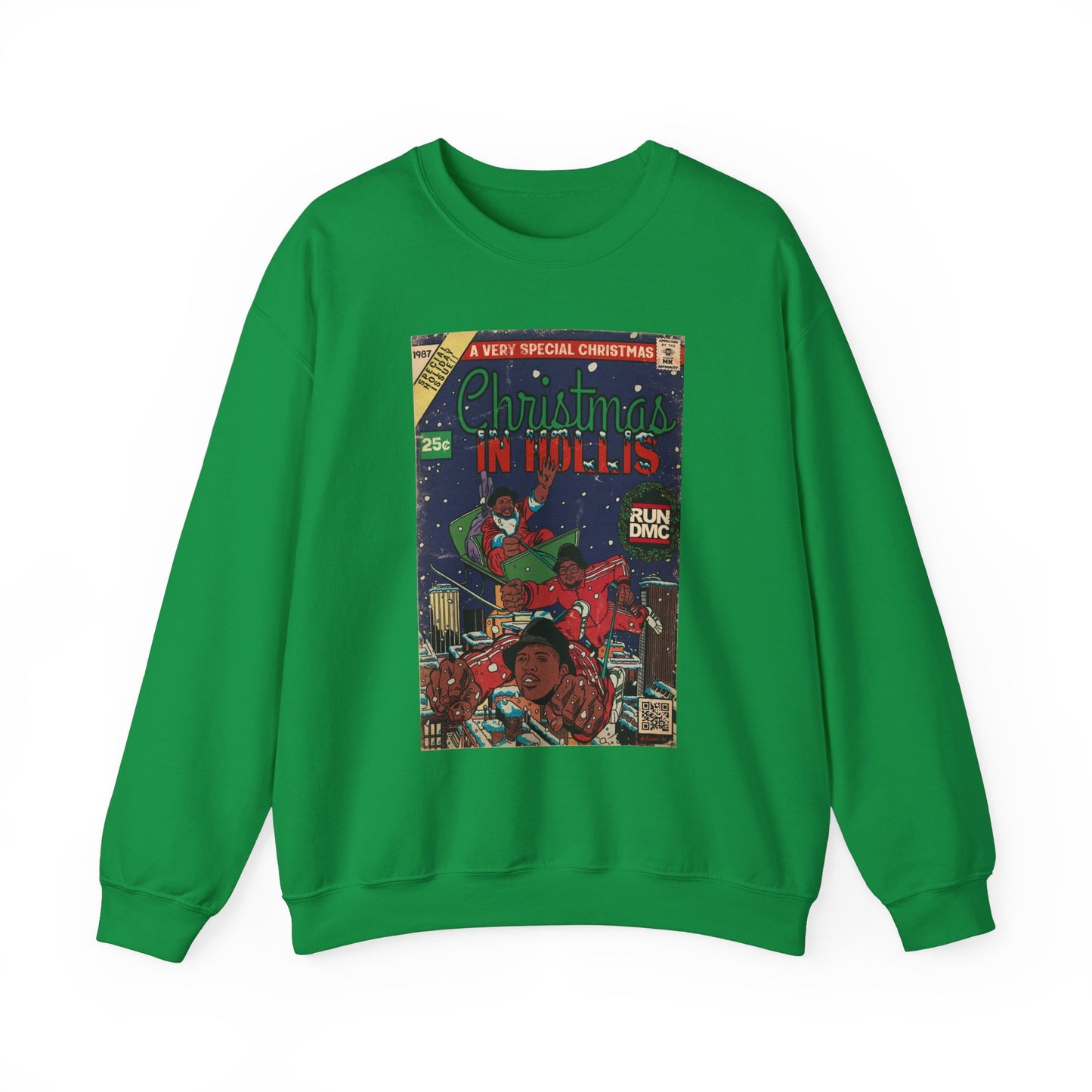 RUN DMC - Christmas in Hollis - Unisex Heavy Blend™ Crewneck Sweatshirt