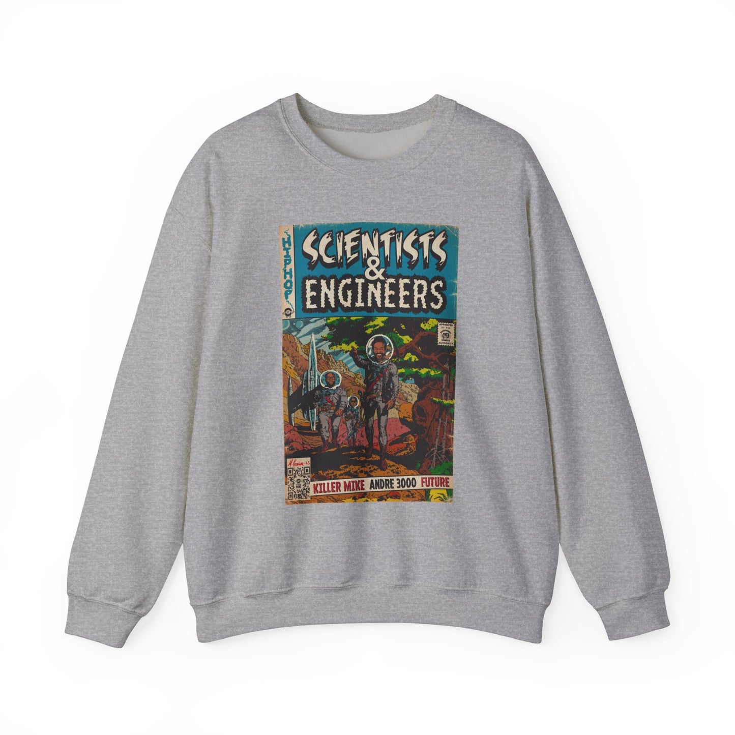 Killer Mike - Scientists & Engineers - Andre 3000 - Future - Unisex Heavy Blend™ Crewneck Sweatshirt