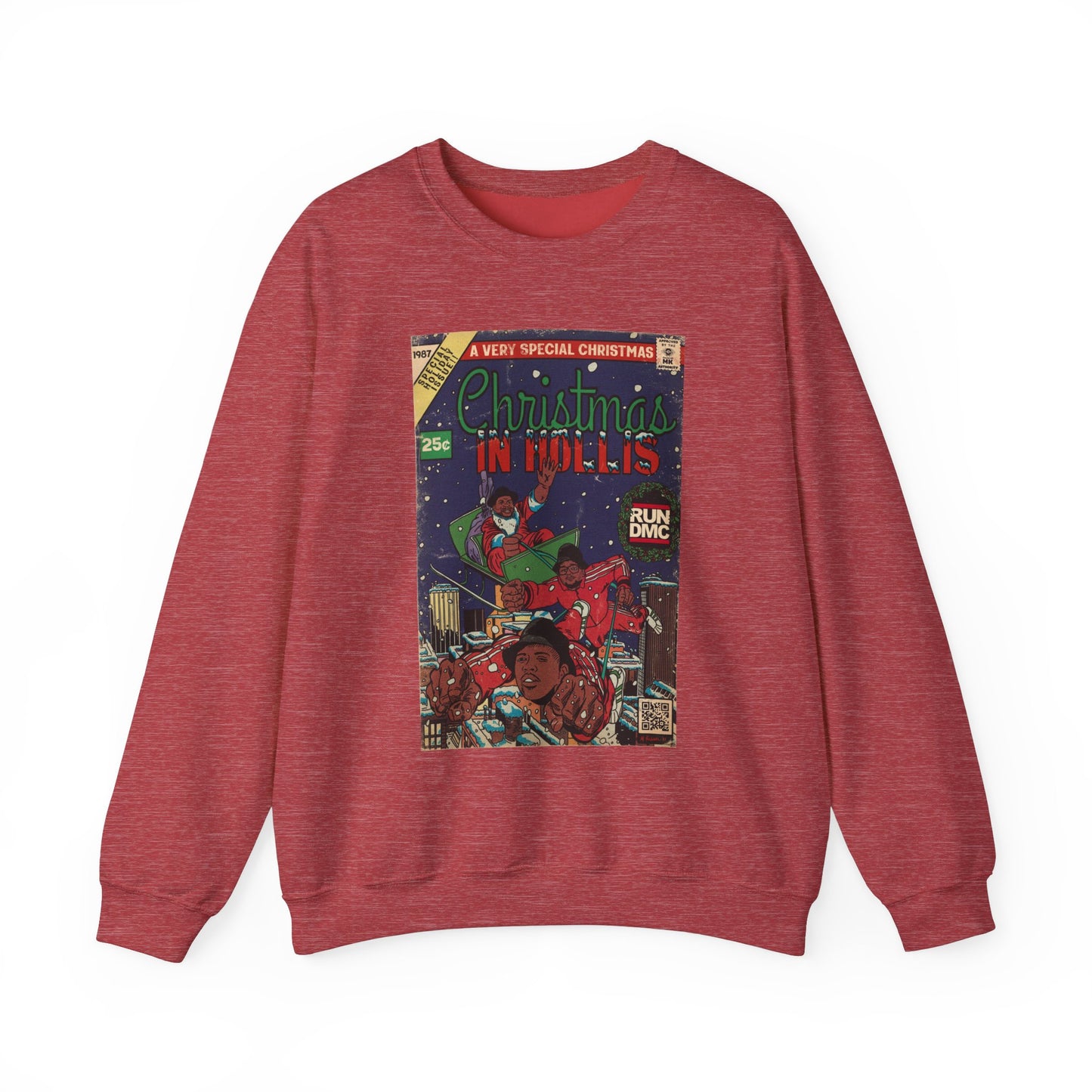 RUN DMC - Christmas in Hollis - Unisex Heavy Blend™ Crewneck Sweatshirt