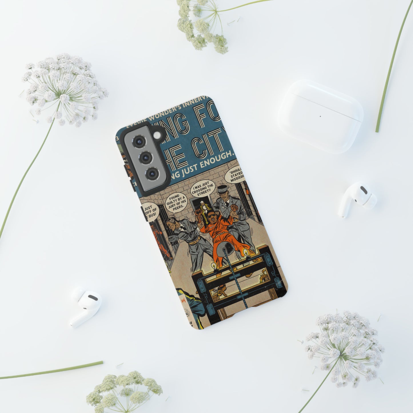 Stevie Wonder - Living For The City - Tough Phone Cases